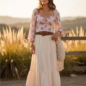 Aritzia Wilfred Pink Novella Blouse XS $110 Retail